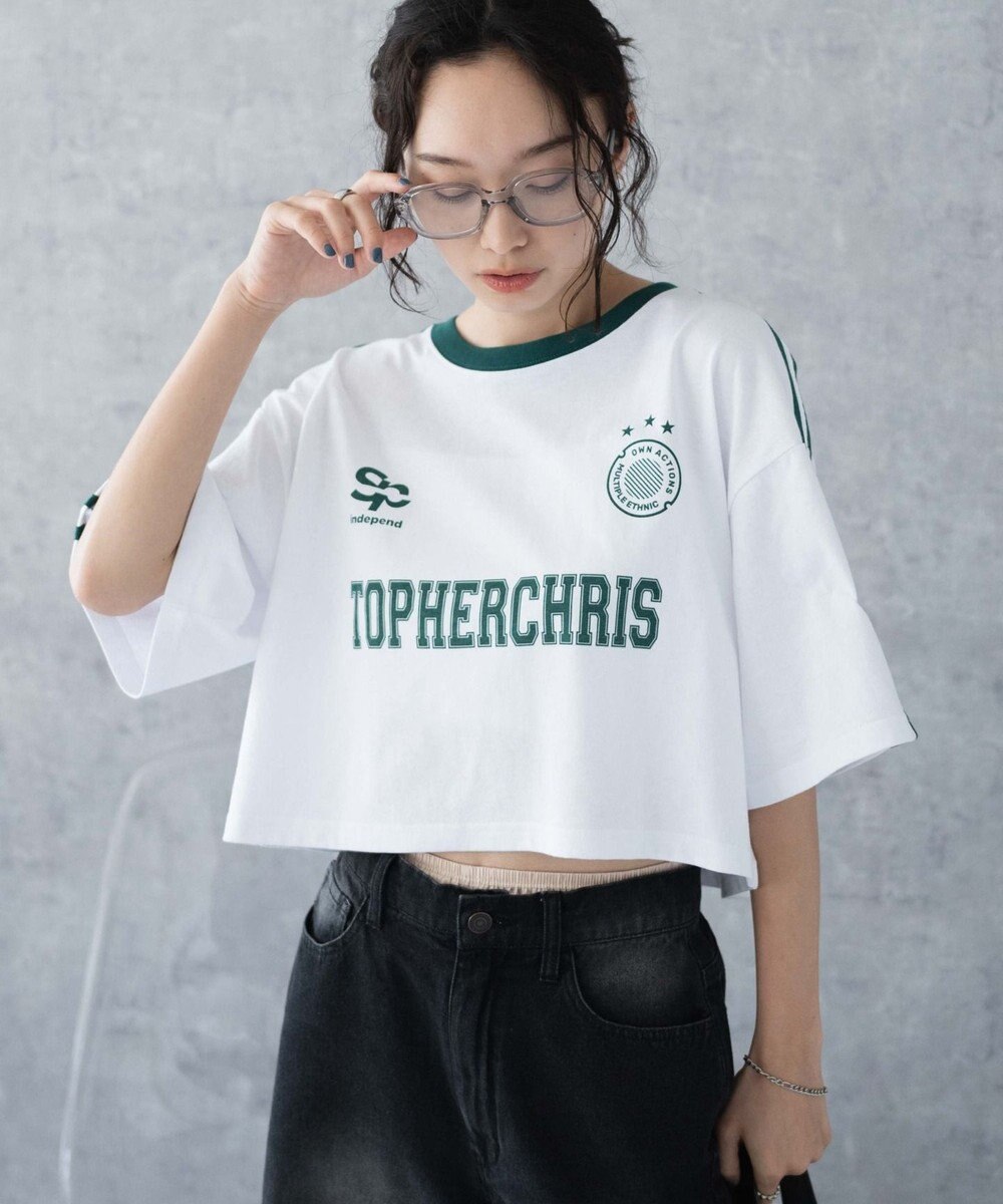 WEGO ライングラフィックショートT 