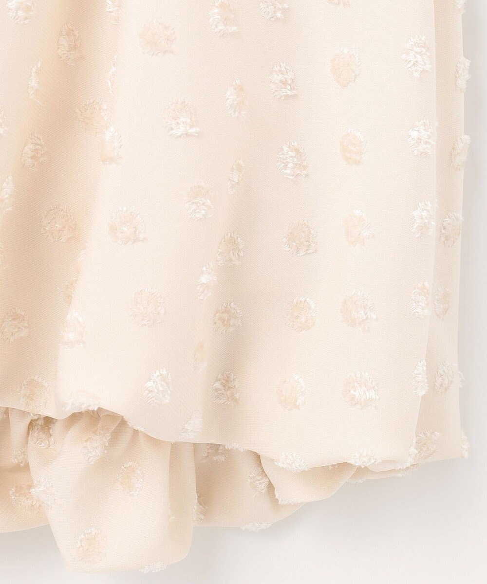 #Newans ジャガードドットバルーンブラウス 