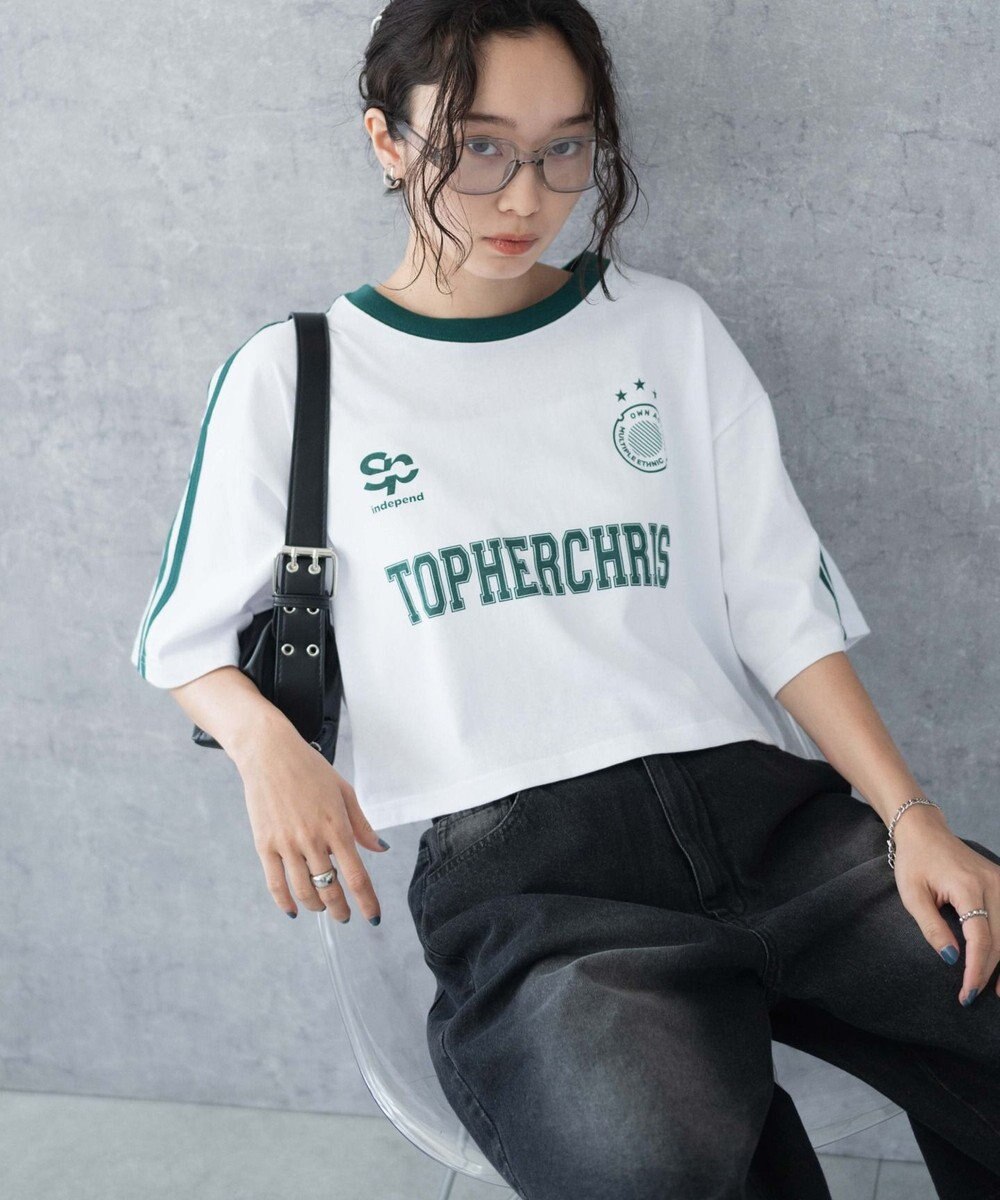 WEGO ライングラフィックショートT 