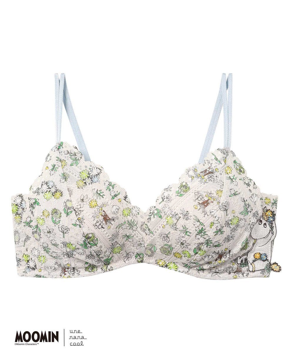 une nana cool 【MOOMIN × une nana cool 】 特別な日以外の364日つけたくなるブラ 364 レース 