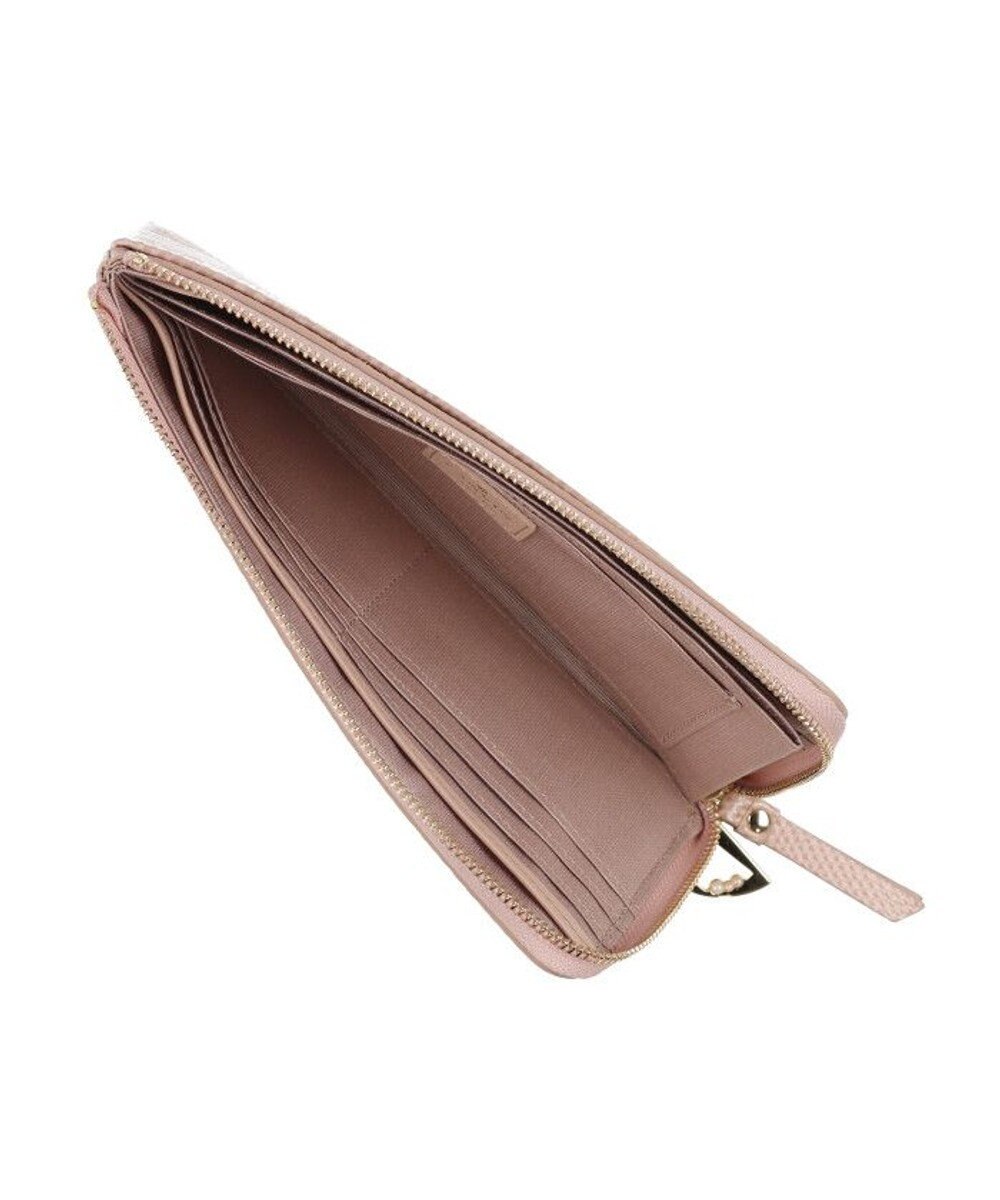 LANVIN en Bleu マゼンダ Lファスナー長財布 