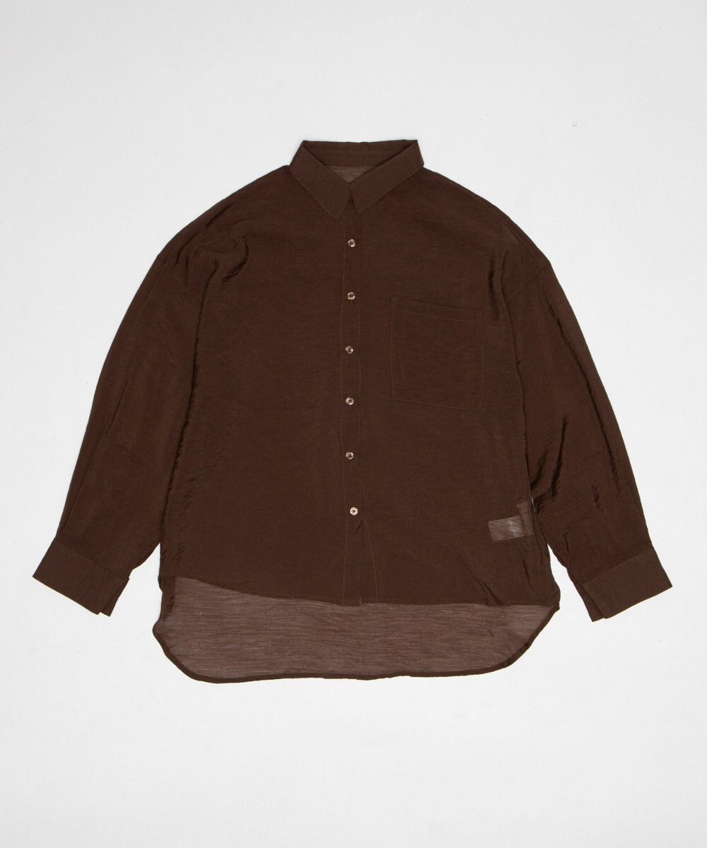 WEGO 【2026年春夏新作】シアーシャツ 