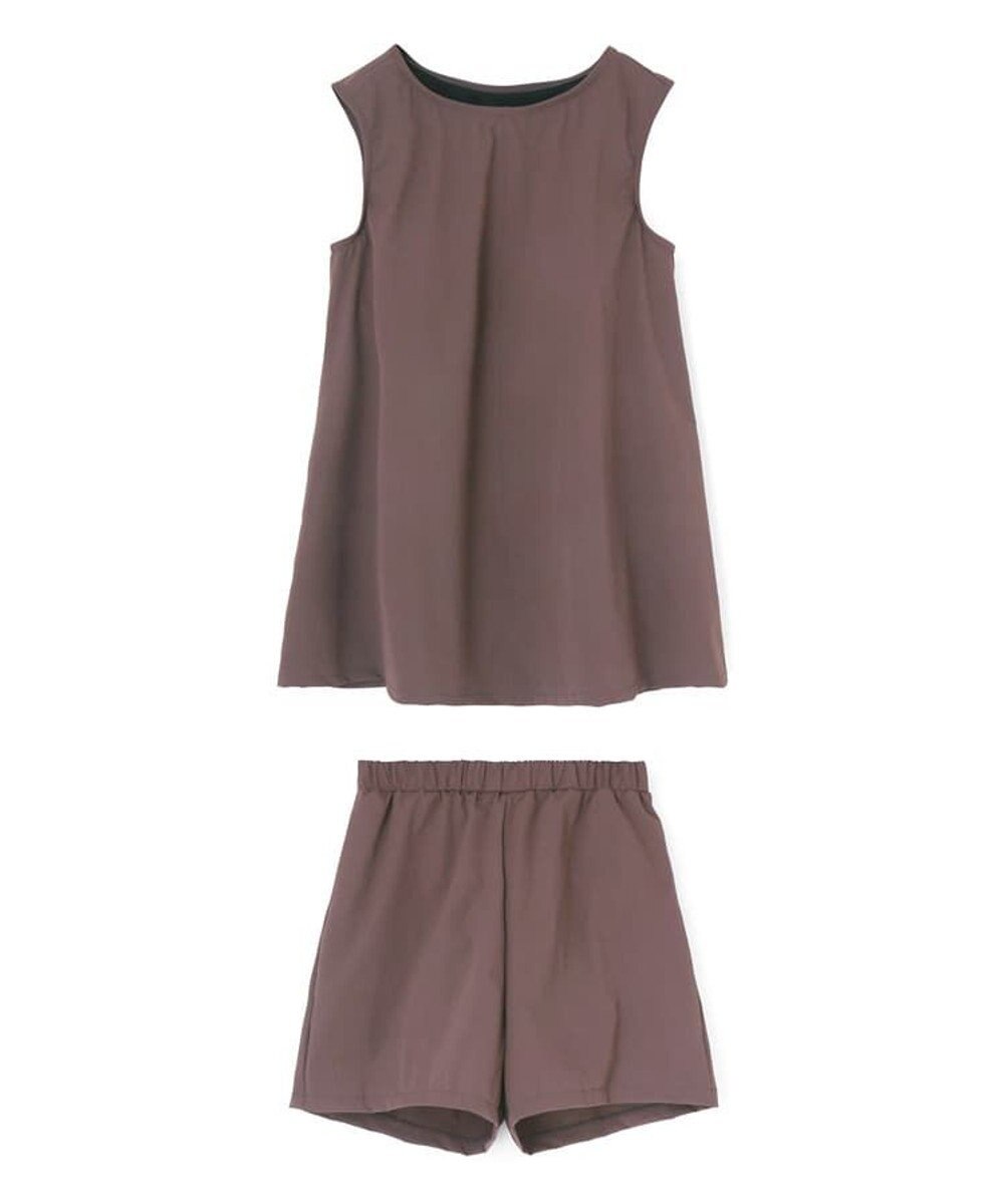 San-ai Resort（三愛水着楽園） 【カップ付きセット水着】タンキニ セット水着　無地【Ungrid（アングリッド）】 