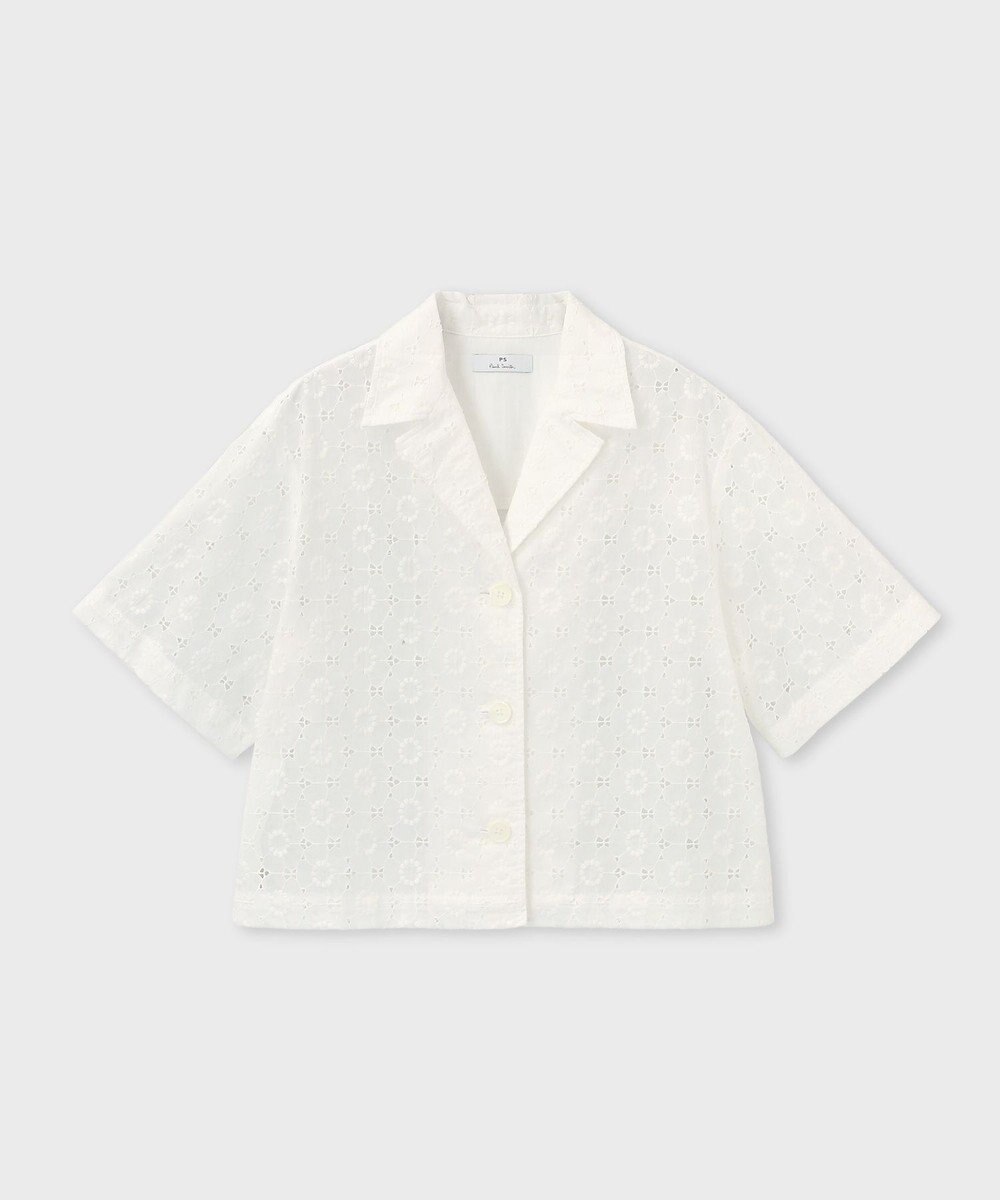 Paul Smith アイレットレース 半袖 シャツ 