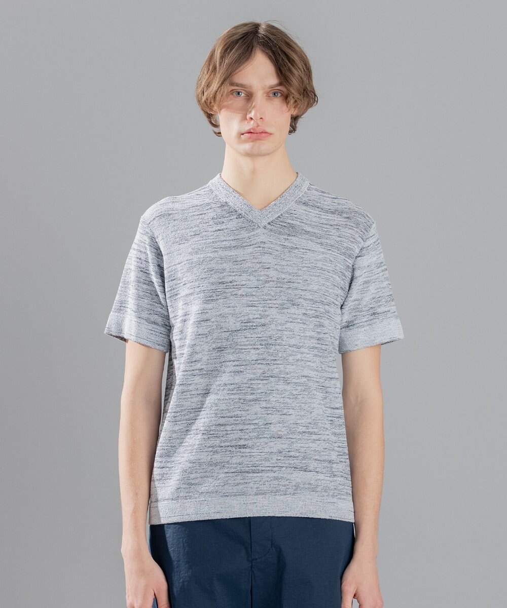 JOSEPH HOMME シャイニースラブブークレ　ニットＴシャツ 