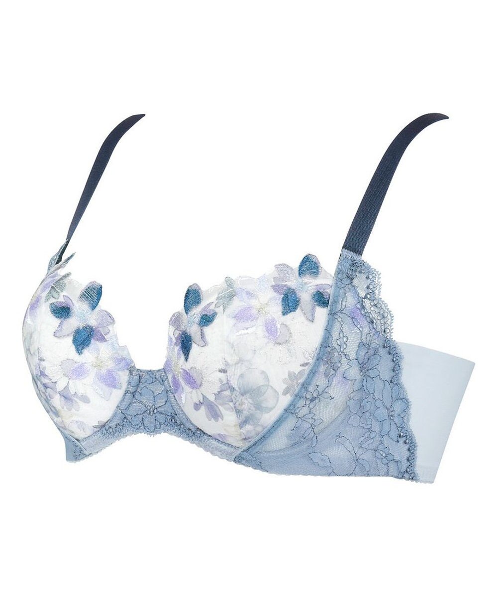 WACOAL 【重力に負けないバストケアBra】 ブラジャー バストを重力から守る まる胸キープ 脇高設計 サイドから背中のラインすっきり レディース BRB414 /ワコール 