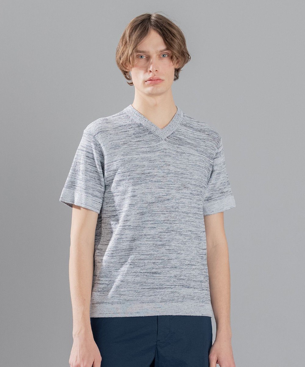 JOSEPH HOMME シャイニースラブブークレ　ニットＴシャツ 