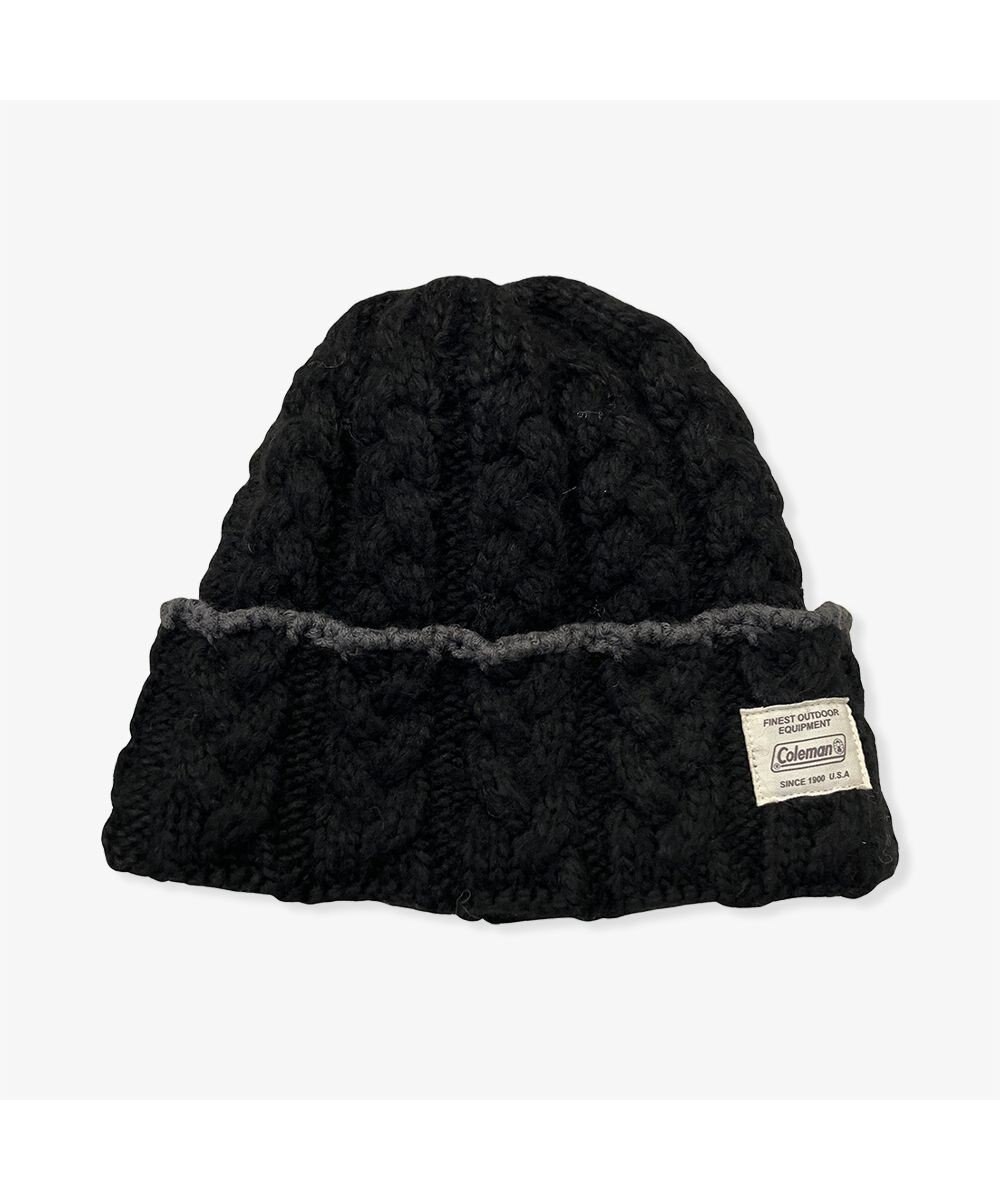 林八百吉商店 Coleman 裏ボアケーブル編みワッチ 