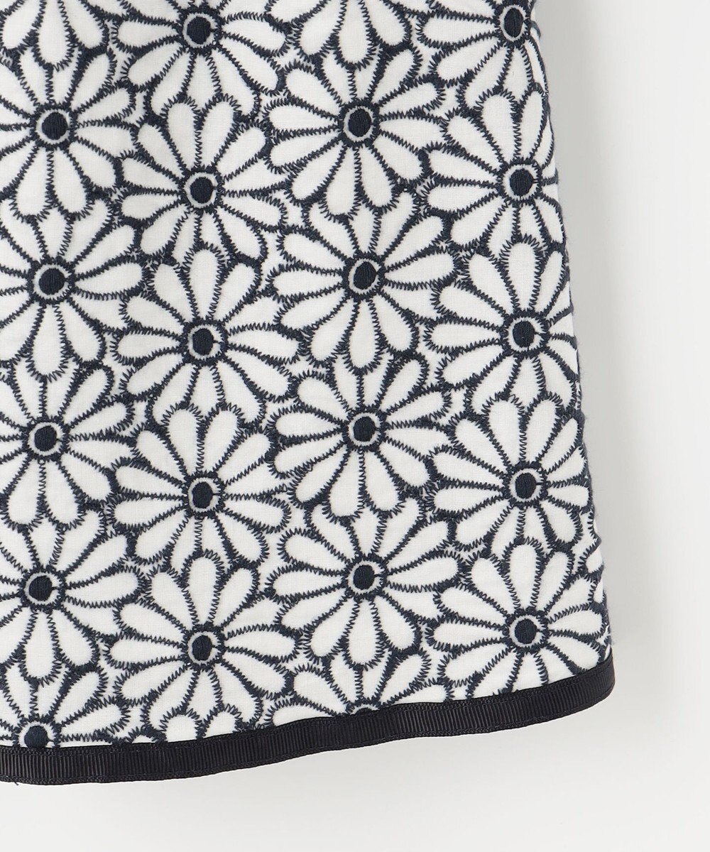 組曲 KIDS 【110-140cm】フラワー刺繍セットアップ 