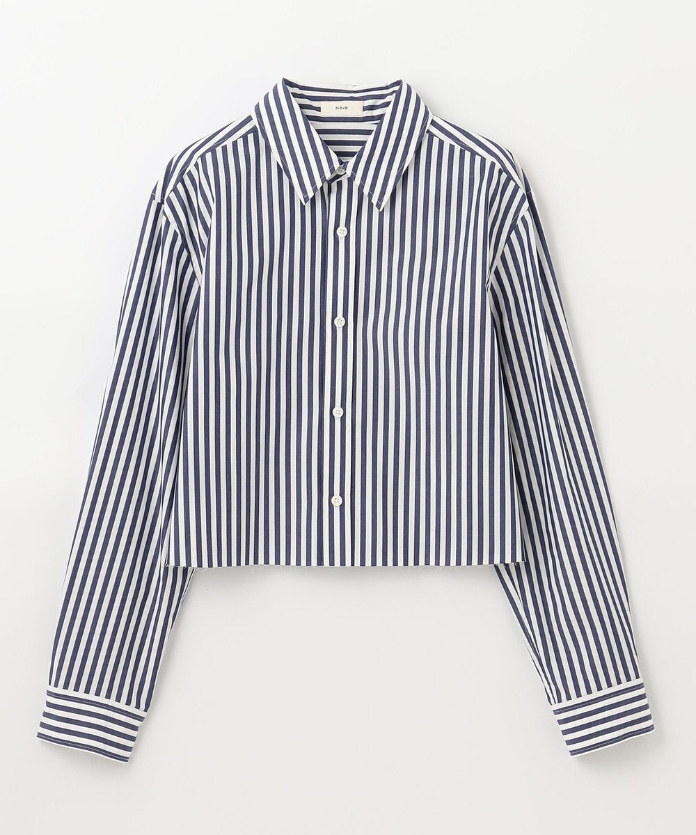 NAVE 【Nave　洗える】クロップド シャツ 