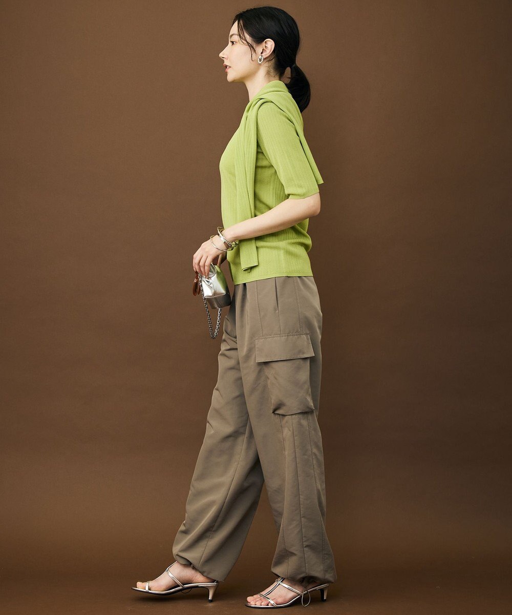 自由区 【カタログ掲載・アンサンブル対応】シアーシルクミックスニット プルオーバー 