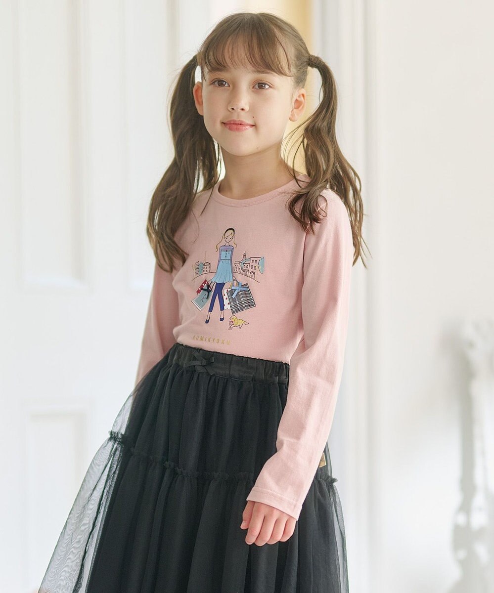 組曲 KIDS 【110-140㎝】Shopping Paris Tシャツ 