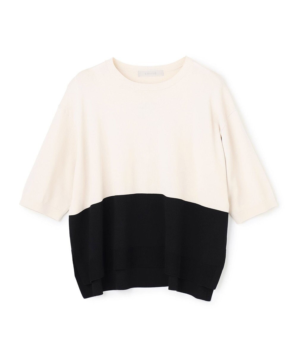 UNFILO スゴ機能美ニット ハーフスリーブ 