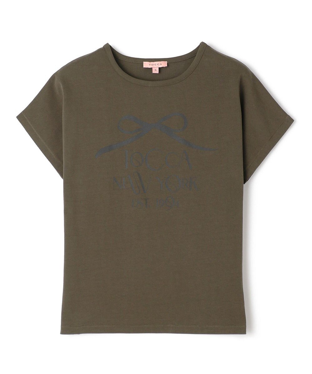TOCCA 【接触冷感・UV90%以上カット・洗える】DANCING RIBBON Tシャツ 