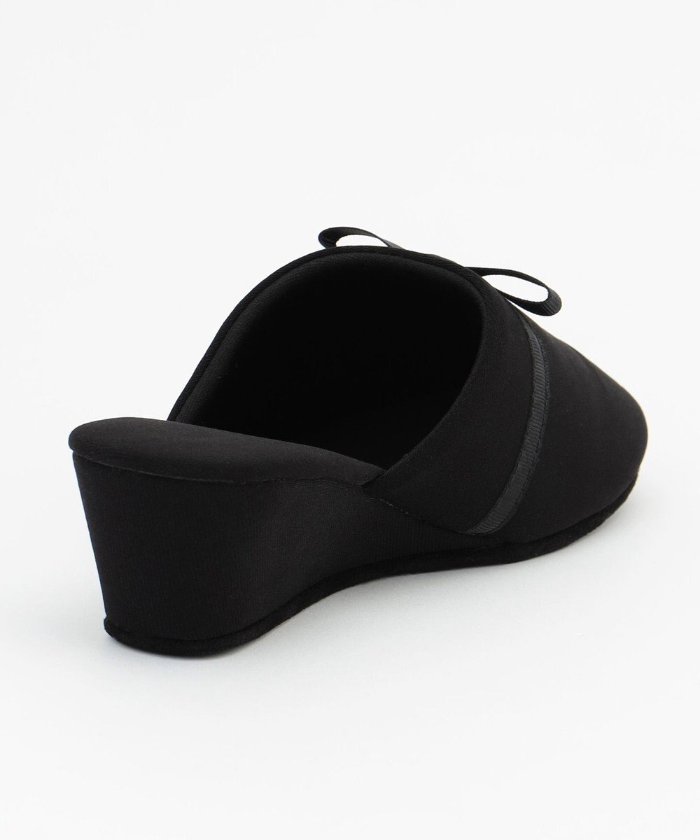 ANY SIS 【巾着付き】リボンヒール スリッパ 