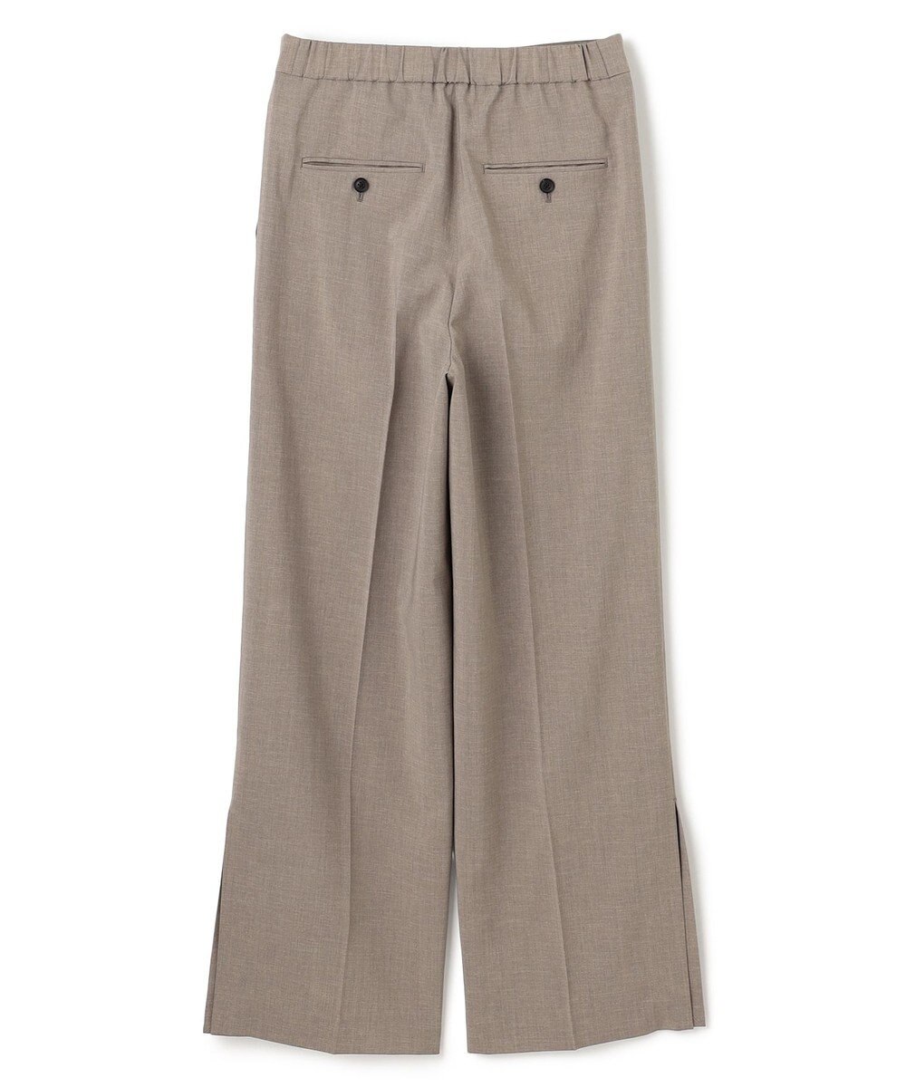 BEIGE， 【洗える/接触冷感/速乾/UVケア対応・Precious ９月号掲載】BATEAU / イージーウエストサイドスリットタックパンツ 