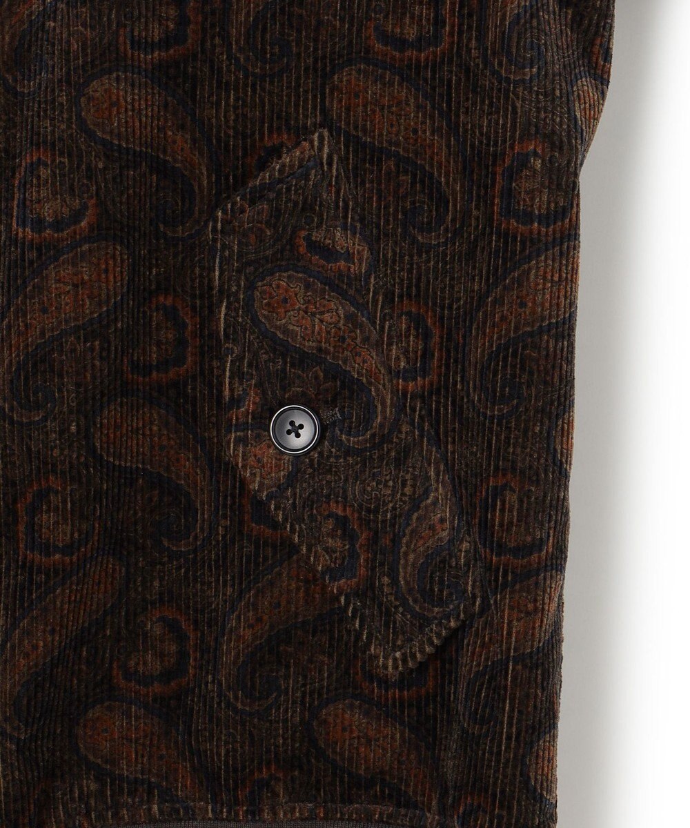 J.PRESS MEN ペイズリープリント コーデュロイ ゴルフジャケット 