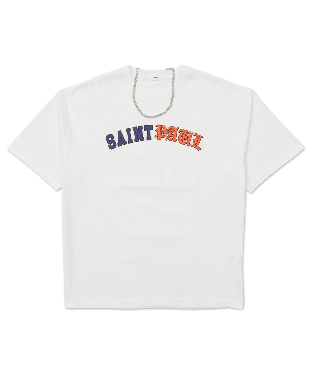 WEGO 【ユニセックス着用ITEM】アクセ付きグラフィックT（SS） 