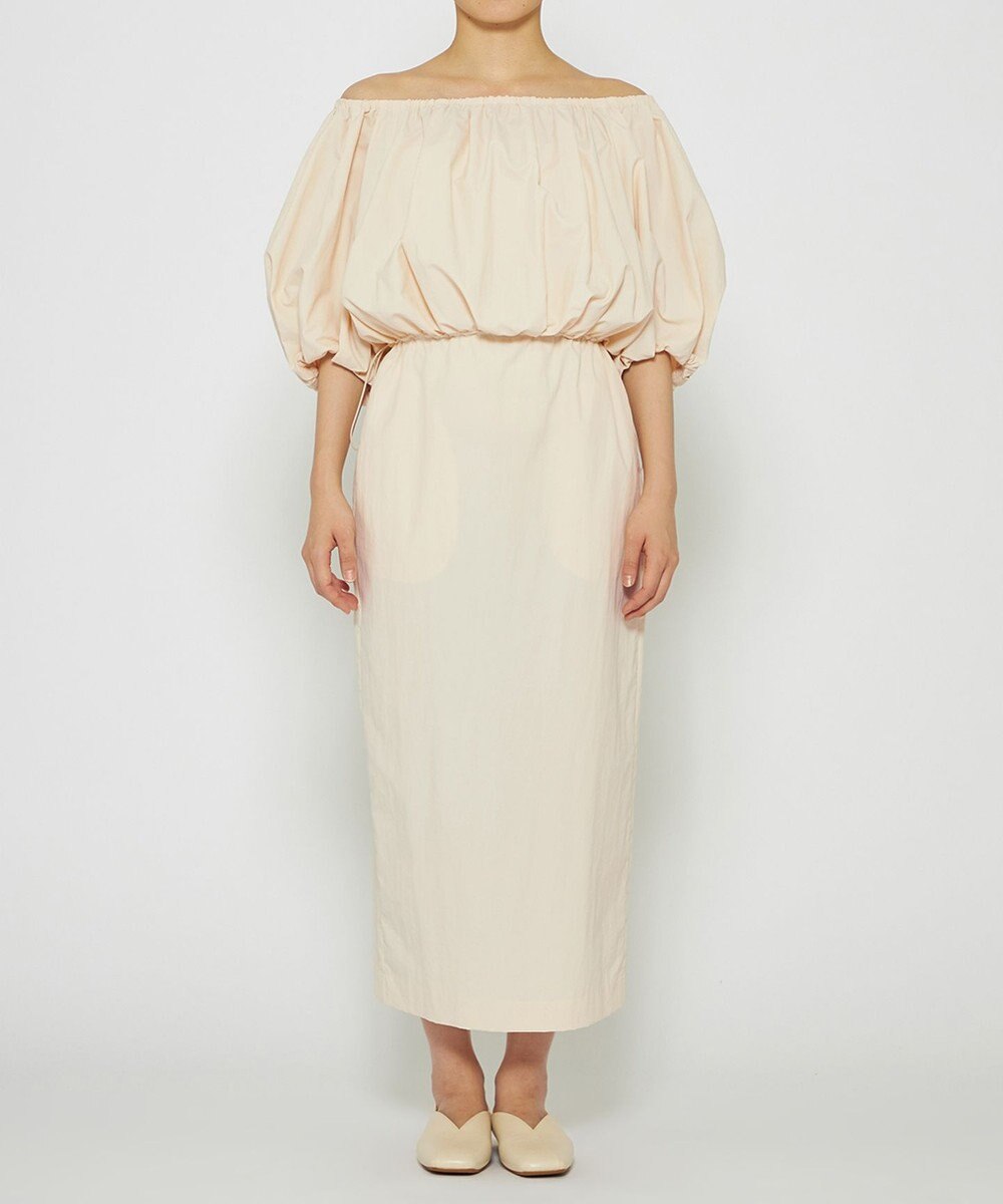 uncrave 【撥水・洗濯機洗い可】ライトプルーフナイロン ワンピース（uncrave WHITE） 