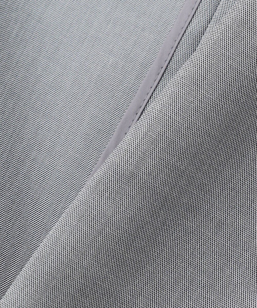 J.PRESS LADIES 【セットアップ対応・洗える・撥水】コットンFITTY ノーカラー ジャケット 