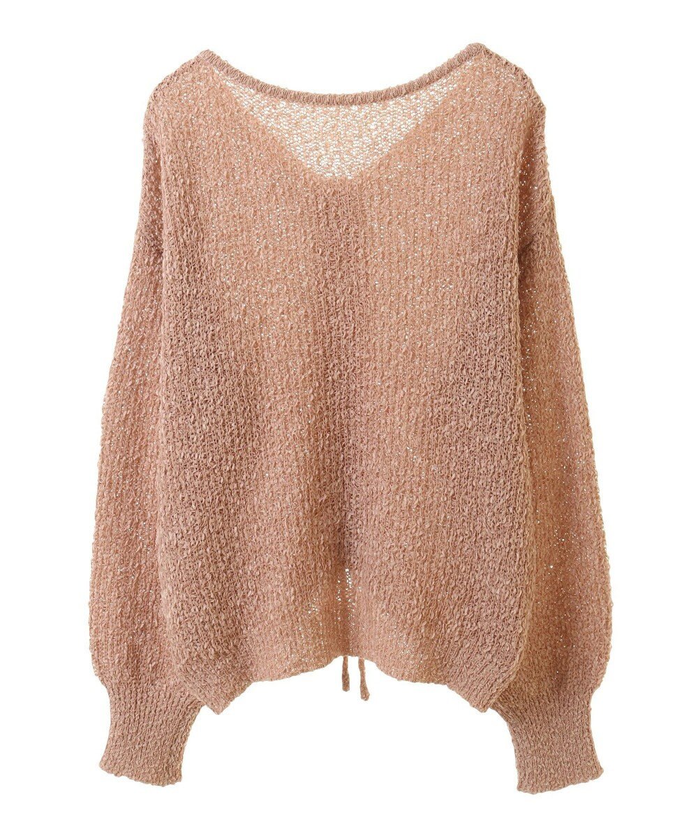 earth music&ecology ドロストニットプルオーバー 