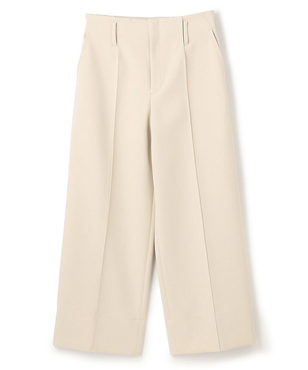 BEIGE， LAUREL / ワイドクロップドパンツ 