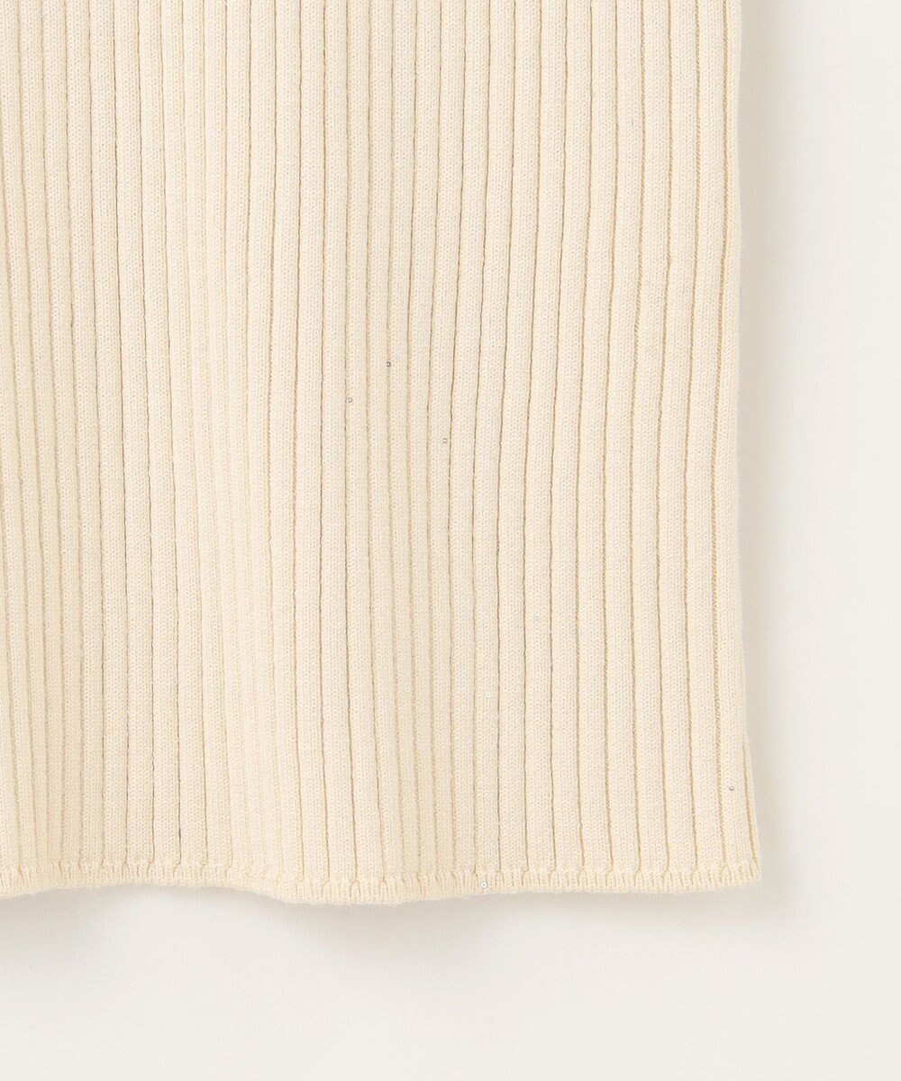 組曲 【前後着用・手洗い可】ELENAスパンコール襟デザイン ニット 