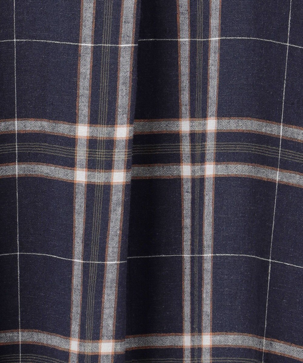 ANY L フレンチリネンシャツワンピース 