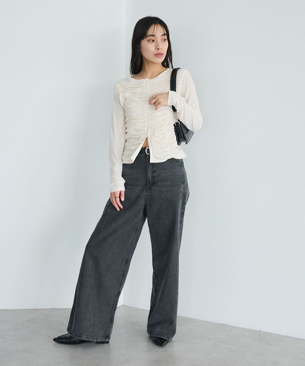 CRAFT STANDARD BOUTIQUE ストレートワイドデニムパンツ 