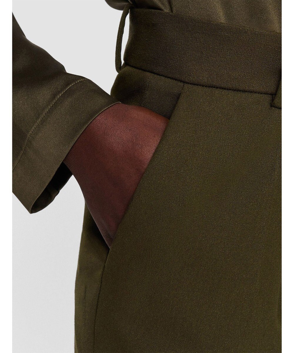 JOSEPH ギャバジンストレッチ　フィットフレアートラウザーズ 