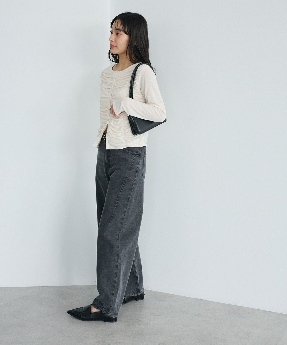 CRAFT STANDARD BOUTIQUE ストレートワイドデニムパンツ 