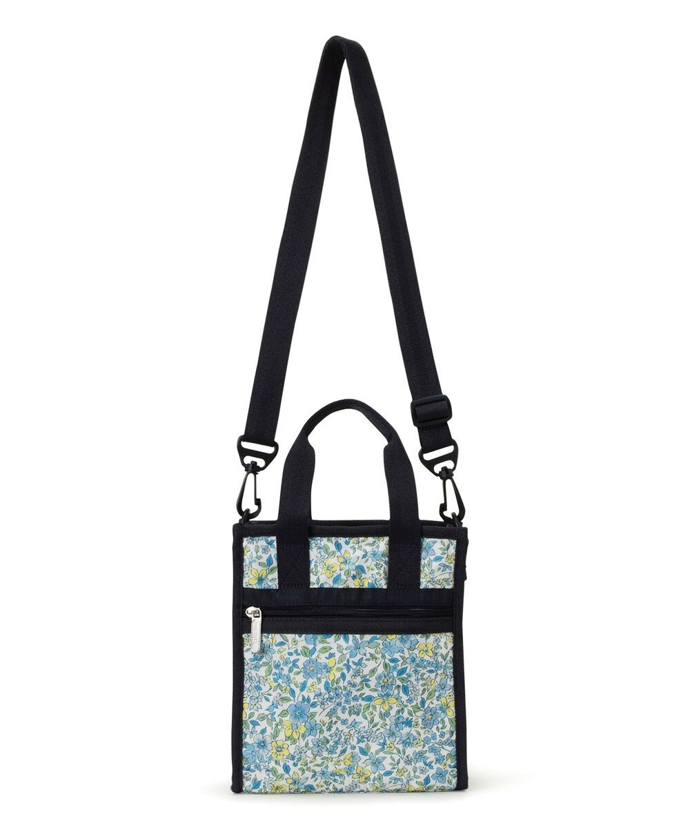 LeSportsac MINI N/S TOTE/タペストリーフラワーブルー 