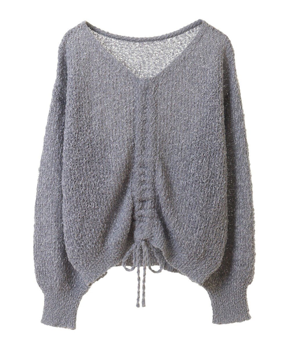 earth music&ecology ドロストニットプルオーバー 