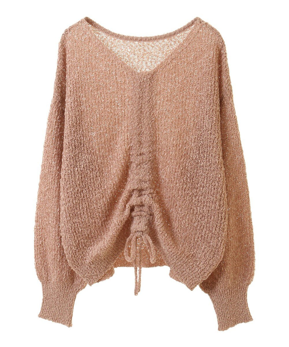 earth music&ecology ドロストニットプルオーバー 