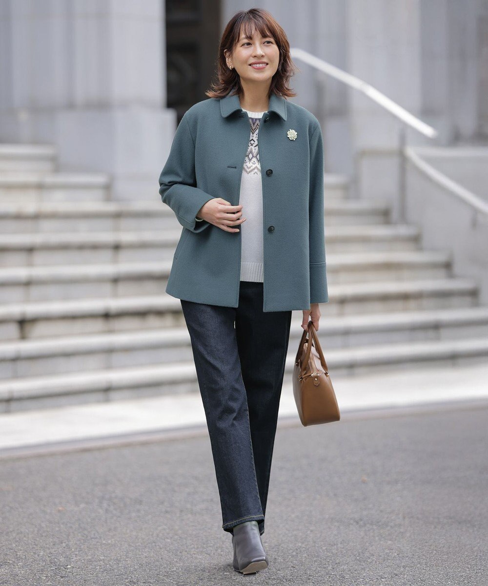 J.PRESS LADIES 【WEB限定カラーあり・2way】curve ボストン バッグ 