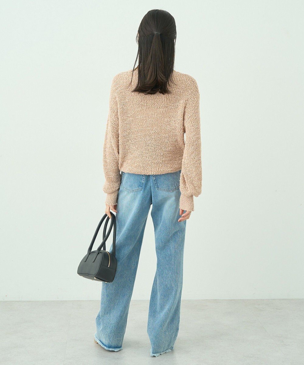 earth music&ecology ドロストニットプルオーバー 