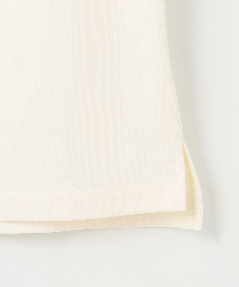 組曲 L ミニ裏毛ボリュームタックスリーブ カットソー 