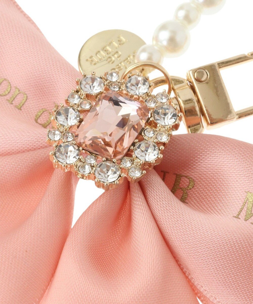 Maison de FLEUR EC限定ビジューリボンパールストラップ 