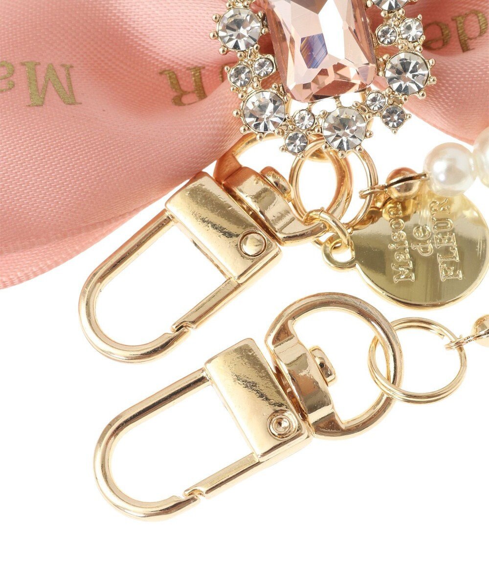 Maison de FLEUR EC限定ビジューリボンパールストラップ 