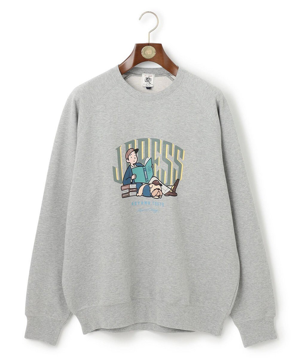 J.PRESS MEN 【AaronChang】【UNISEX】プリントスウェット シャツ 