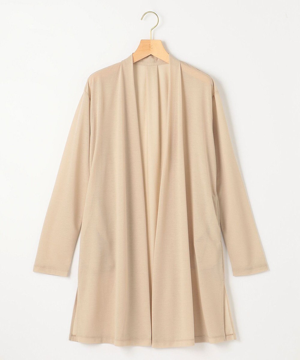 組曲 【WEB限定】シアーツイルジャージー ロングカーディガン 