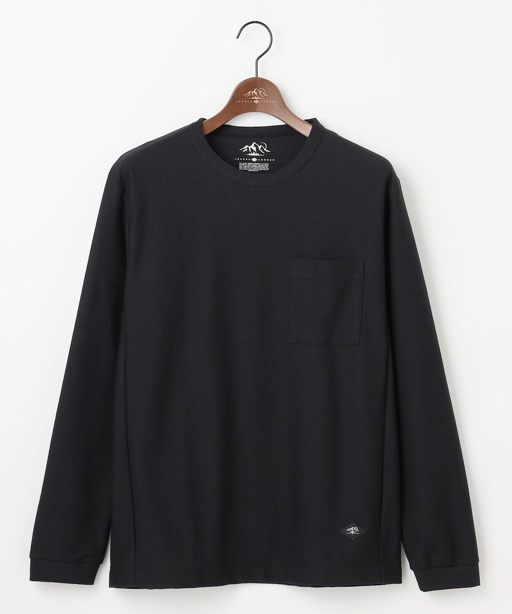 JOSEPH ABBOUD MOUNTAIN 【MADE IN JAPAN】ダイヤモンドワッフル 長袖 アウトドア Tシャツ 