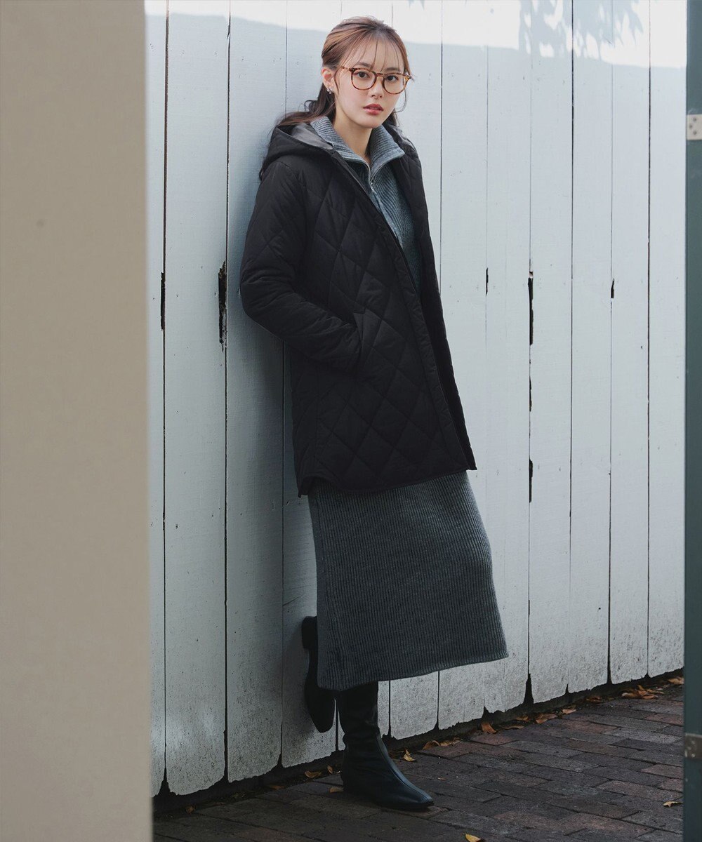 Tiaclasse 【安田美沙子さん着用・新色追加】中綿キルティングコート 