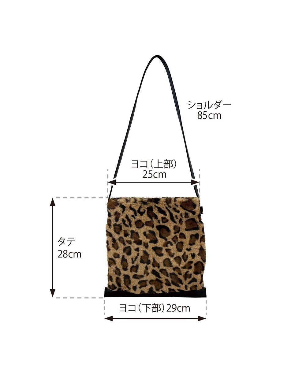 ROOTOTE 2984【ファーショルダー】/ LT.ベビールー.フラットトート.ファー-A 