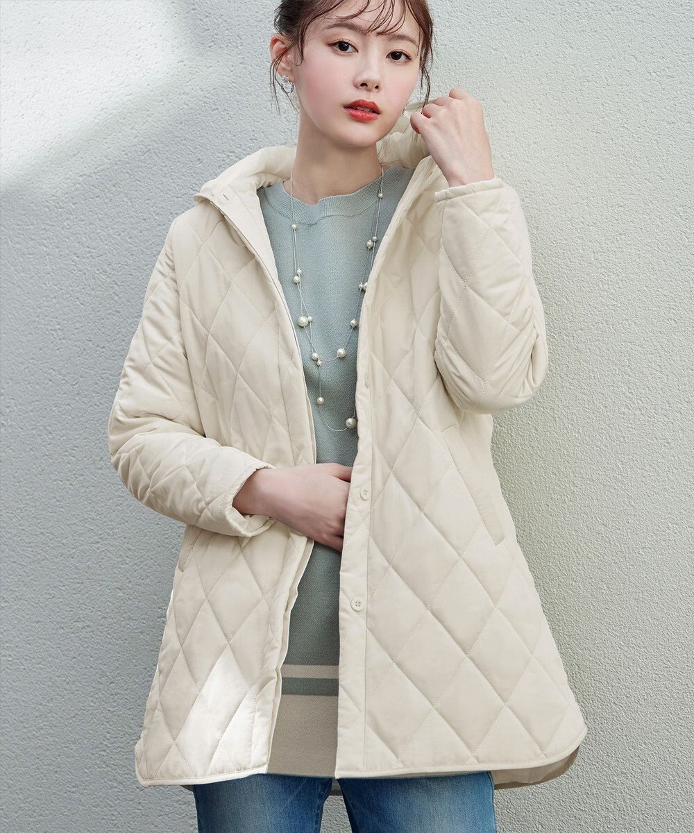 Tiaclasse 【安田美沙子さん着用・新色追加】中綿キルティングコート 