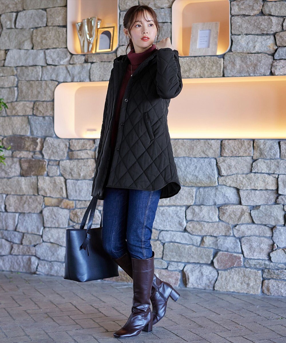 Tiaclasse 【安田美沙子さん着用・新色追加】中綿キルティングコート 