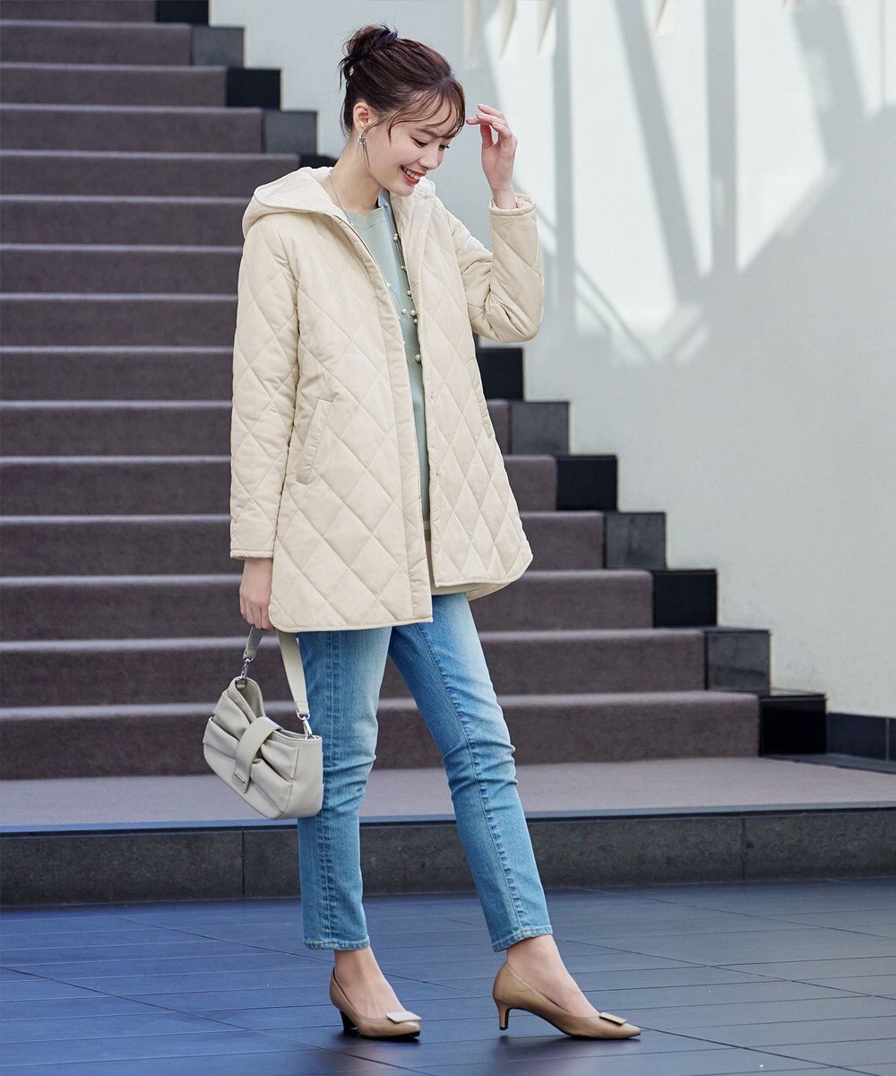 Tiaclasse 【安田美沙子さん着用・新色追加】中綿キルティングコート 