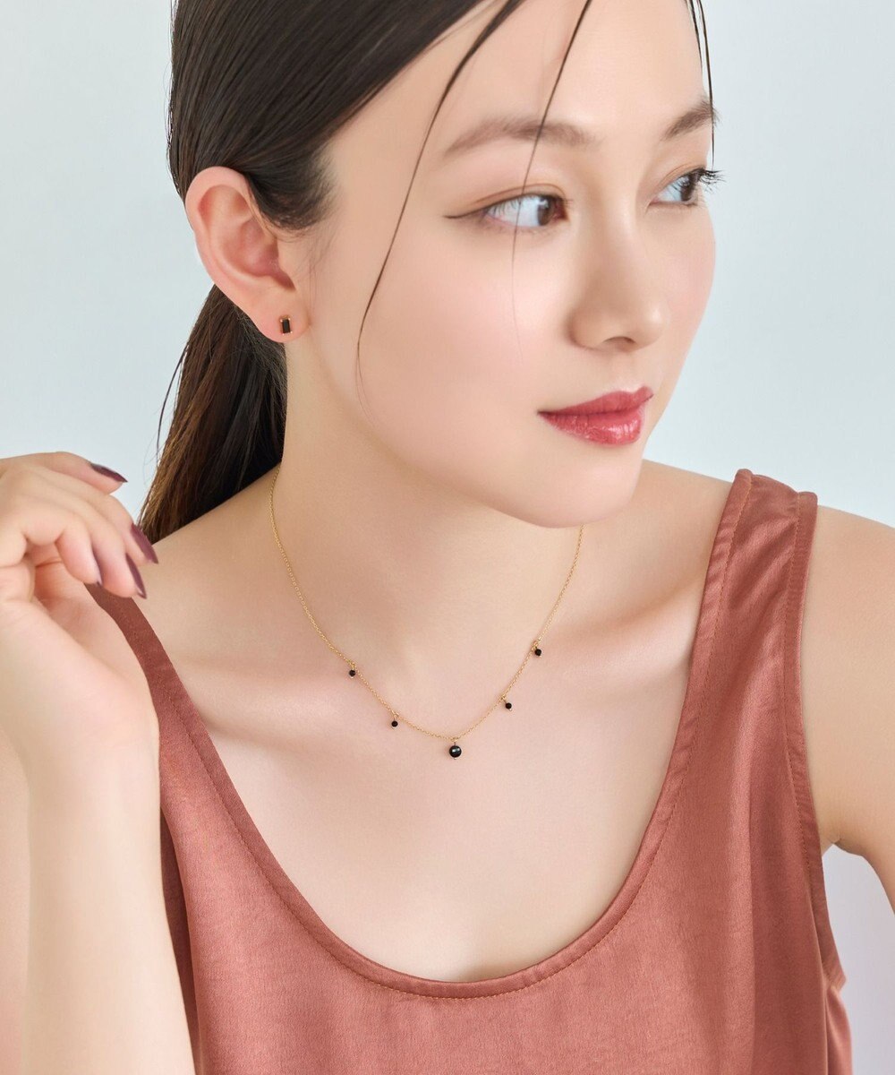 Phoebe カラージェムステーションワンポイントネックレス/天然石 