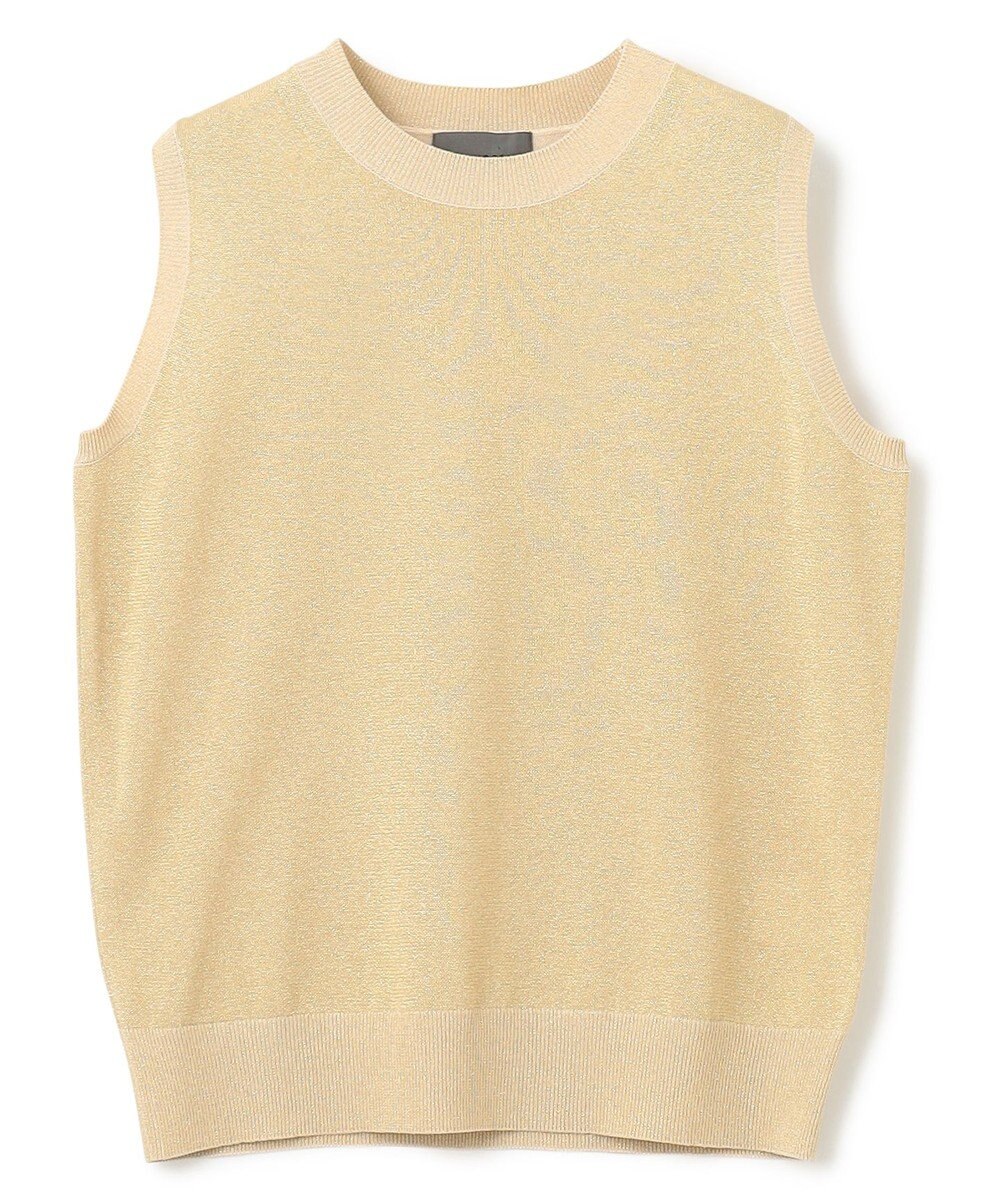 uncrave 【手洗い可】シアー ラメ ノースリーブニット（uncrave STANDARD） 