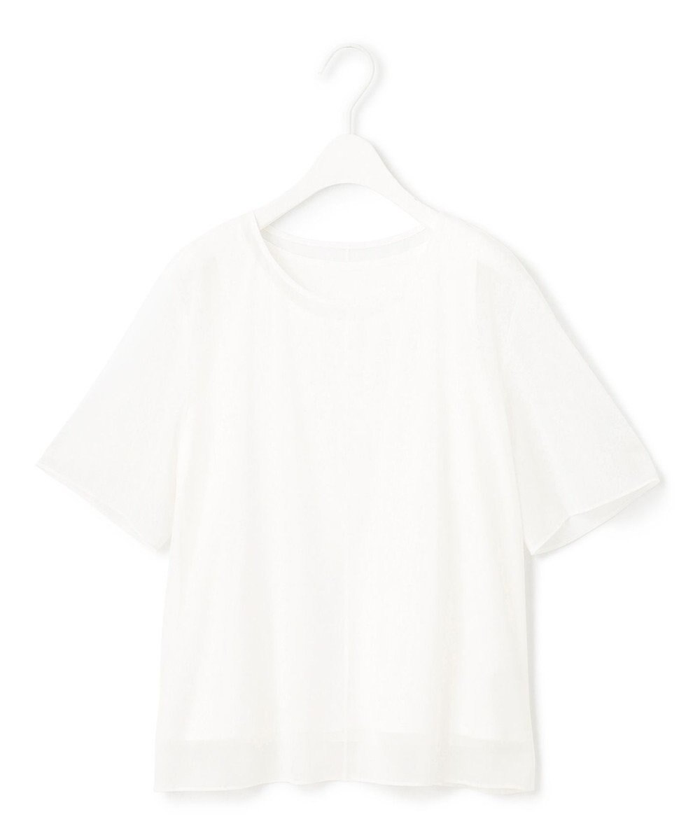 ICB 【洗える】シアージャージ カットソー 